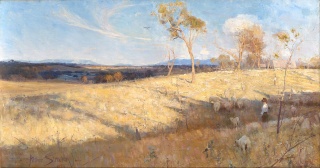 File:20251128131025!320px-1280px-Arthur Streeton - Golden summer, Eaglemont - Google Art Project.jpg